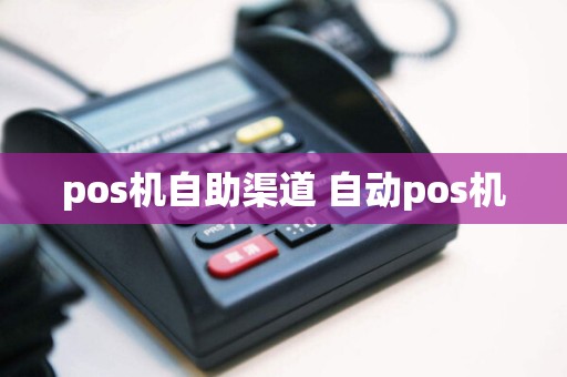 pos机自助渠道 自动pos机  第1张