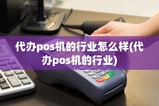 代办pos机的行业怎么样(代办pos机的行业)