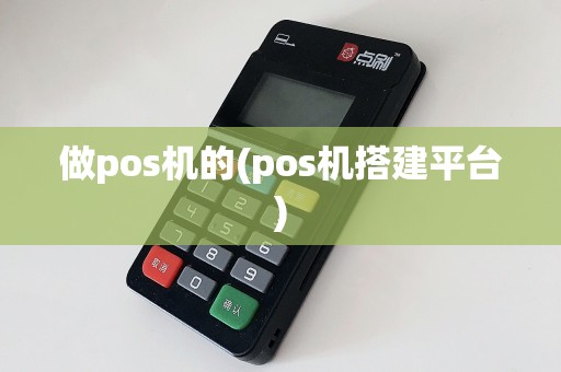做pos机的(pos机搭建平台)