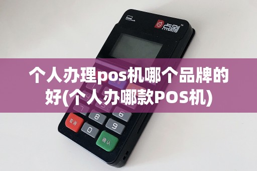 个人办理pos机哪个品牌的好(个人办哪款POS机)