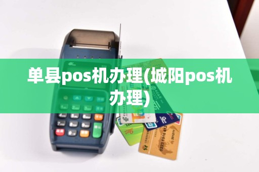 单县pos机办理(城阳pos机办理)