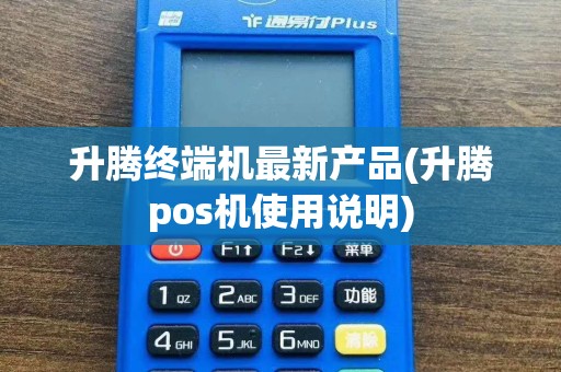 升腾终端机最新产品(升腾pos机使用说明)