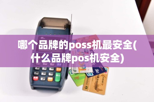 哪个品牌的poss机最安全(什么品牌pos机安全)